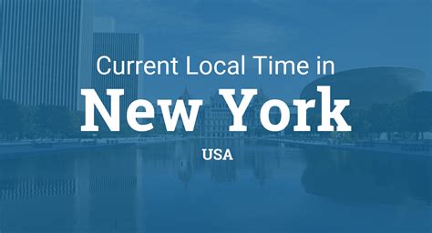 The IANA time zone identifiers for Eastern Standard Time are. . Current time in ny usa